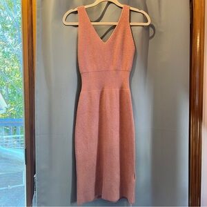 Beautiful Queenia Knit Sleeveless Dress In Mauve Size S NWT